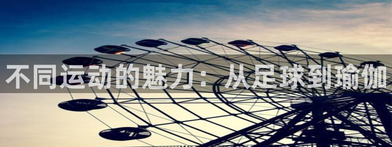 3377体育官方正版app集团官网首页：不同运动的魅