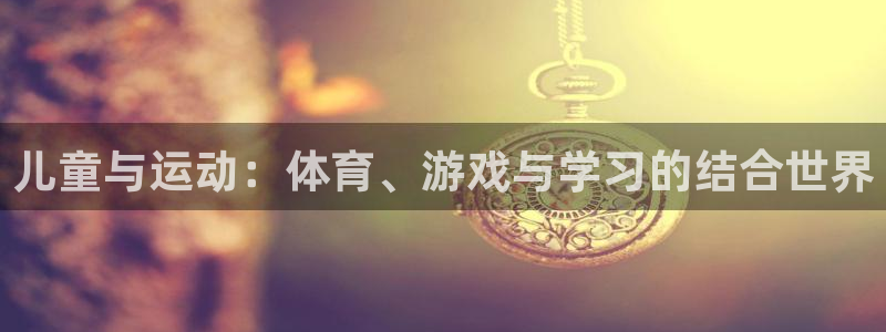 注册3377体育官方正版app：儿童与运动：体育、游戏与学习