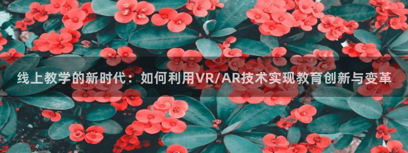 咪咕体育在线观看：线上教学的新时代：如何利用VR/AR技术实现教育创新与变革